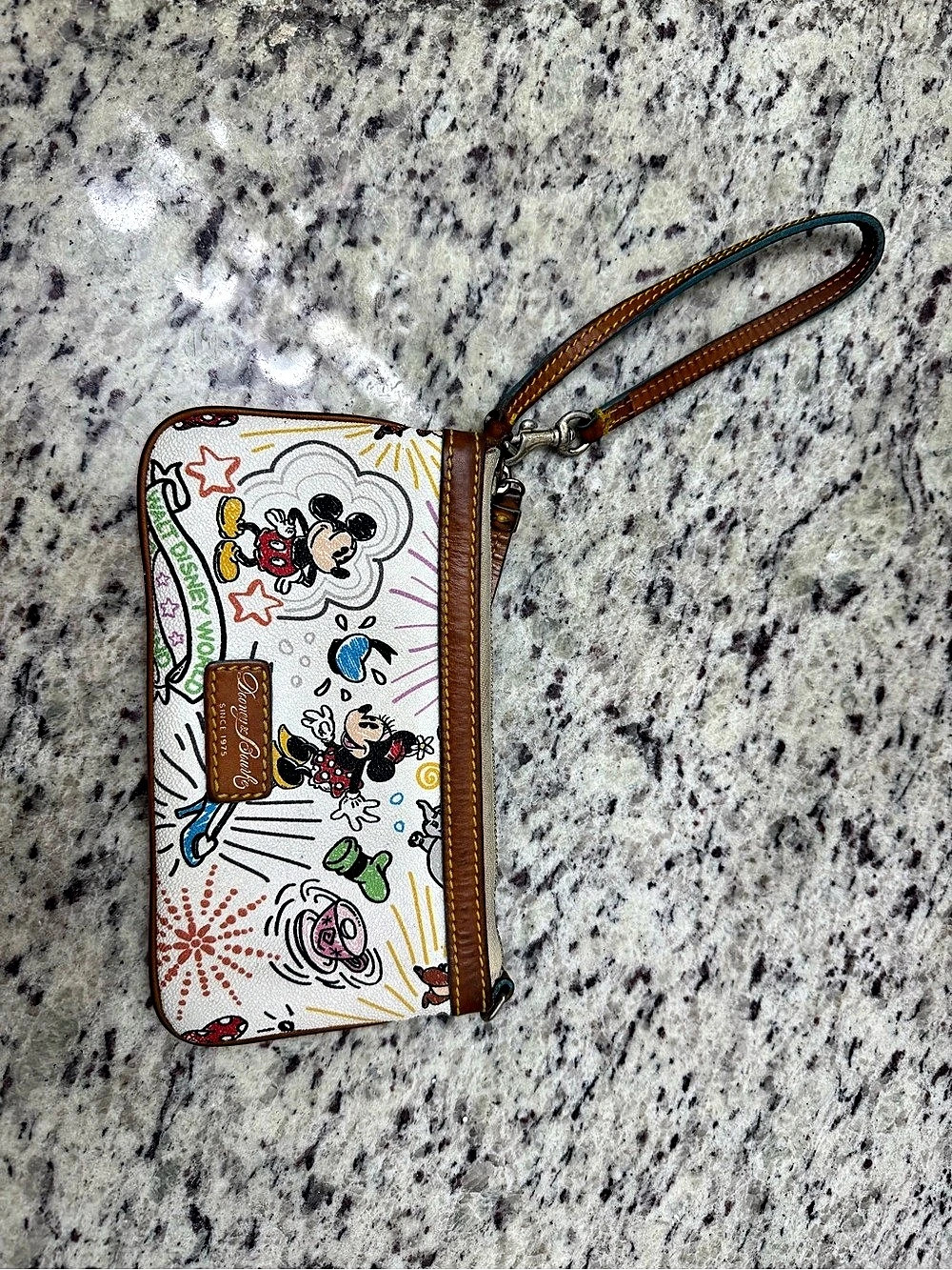 Walt Disney World Dooney & Bourke Zip Wristlet